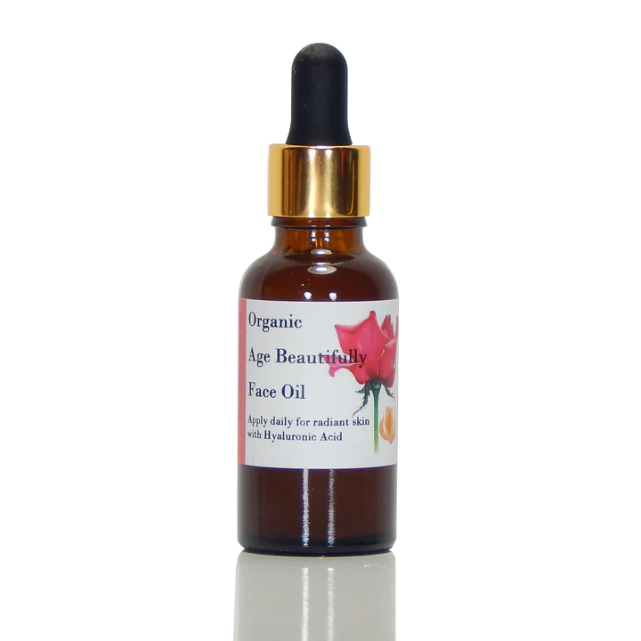 Organic Age Beautifully Face Oil with hyaluronic acid
